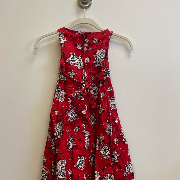 Bonnie Jean Girls Red and Black Dress Size 5 EUC - Picture 4 of 4